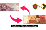 Bangladeshi Taka to Pakistani Rupee