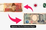Japanese Yen To Pakistani Rupee