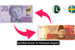 Swedish Krona (SEK) To Pakistani Rupee (PKR)